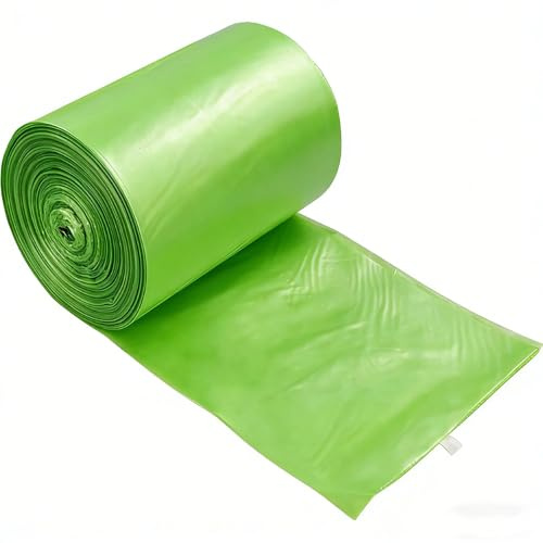 Xeabia 50 Litre Kitchen Bin Liners, Heavy Duty Trash Bags, Green 115 Bags | Refuse Sacks, Rubbish Bag