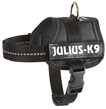 K9 Power sele, storlek: 2XS/Baby 2, Svart