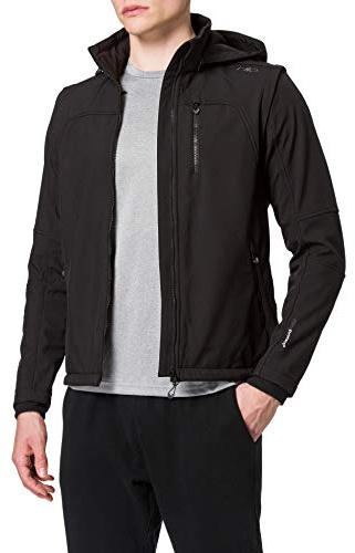 CMP herrjacka softshell jacka Black (Nero) 46