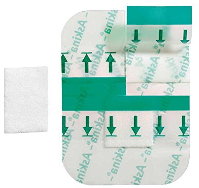 B.Braun Folienverband Askina® Soft Clear,Wundverband Folienpflaster Pflaster Wundpflaste, steril, 7,5x5cm, 50St