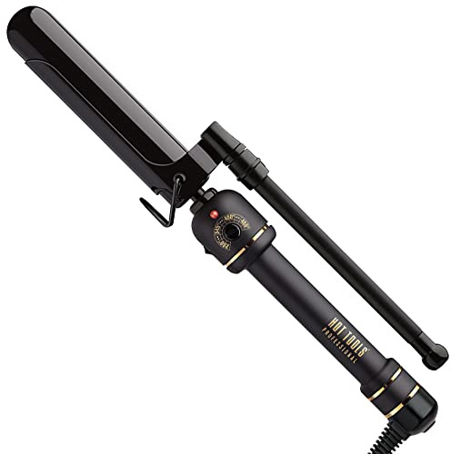 HOT TOOLS Pro Artist Black Gold Marcel Iron | For Extra Smooth Shiny Styles (1-1/4”)