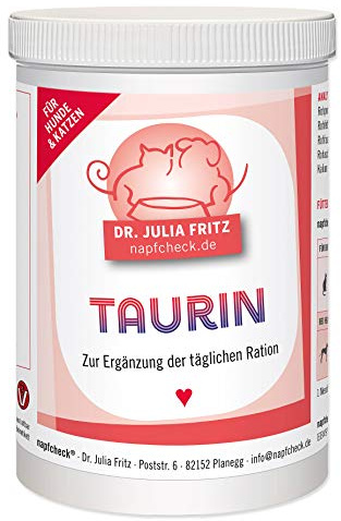 napfcheck Taurin - für Hunde und Katzen - 250 g