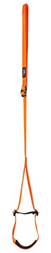 GM CLIMBING Orange Foot Loop Ascender Sling Adjustable for Rope Ascending Climbing Arborist Caving Aid Climbing Gear SRT Rope Walking Frog Setup