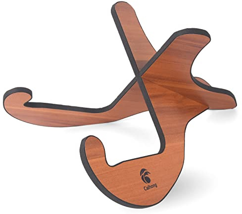 CC CAIHONG Gitarrenständer Boden Holz - Universeller zusammenklappbarer X-Rahmen, abnehmbarer rutschfester tragbarer Holz-Gitarrenständer mit Gummibeschichtung an den Kanten für Akustik-, E- und Bassg
