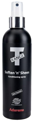 T-Range Soften 'n' Sheen Spray by Trendco - Ultimate New Conditioning Spray formula – for Synthetic Hair, Wigs & Extensions –Detangling & Protecting (200ml)