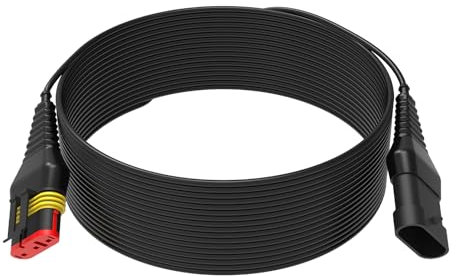 POANES 10M Kabelkabel Niederspannungskabel kompatibel mit mit Gardena Robotic R38Li, R40Li, R80Li, SILENO City, Sileno+ R100Li Mähroboter Transformator Kabe (10M)