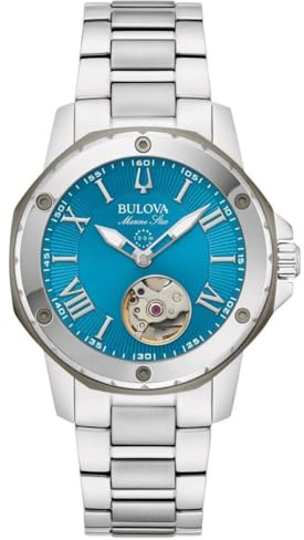 Bulova Orologio automatico 98L317, argento, Bracciale