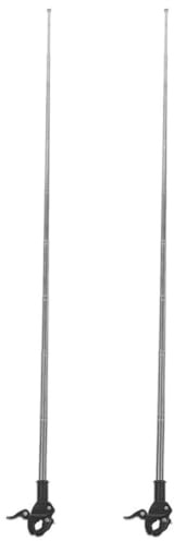 Gatuida Motorcycle Handlebar Flag Pole Bike Accessories for Men Bike Flagpole for Safety Flagpole Accessories