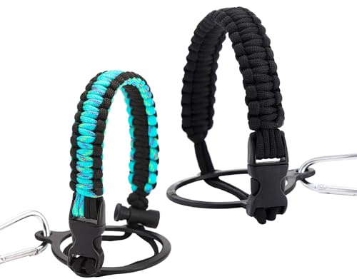 2 Stück Wasserflaschengurt Flaschenhalter zum Umhängen Flaschenhalter Gürtel Flaschenhalter Rucksack Getränkehalter Gürtel mit Karabiner Geeignet für den Alltag Wandern Camping Geschenke