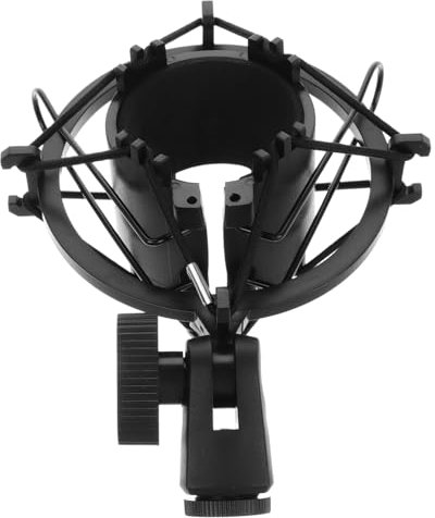 Toyvian Support De Microphone Antivibration Métal Pour Enregistrement Et Streaming Support Avec Montage Pour Microphones