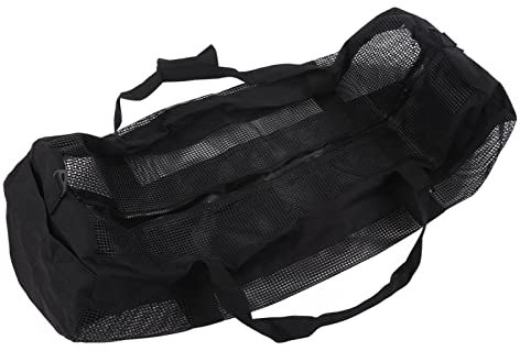 96 x cm/37,8 x 12,6 Zoll Tauchnetztasche, große Kapazität, Tauch- und Schnorcheltasche, Netz-Tauchtasche, Tauchtasche, Schnorcheltasche, Rucksack zum Schnorcheln