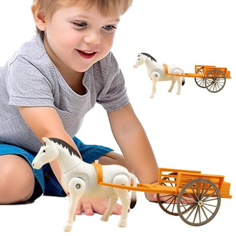 Giocattolo per e carri, giocattolo per carrelli trainati da | Decorazione da scrivania con carrozza di - Modello retrò a forma di di cavallo retrò da corsa
