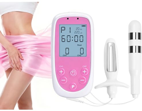 Kegel Trainer Exerciser Incontinence Stimulator with Probe for Bladder Control and Pelvic Floor Trainer Exercise for Women Electrical Muscle Stimulator