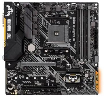 Carte mère Carte mère Fit for ASUS TUF B450M-PLUS Gaming AM4 Micro ATX B450 for Ryzen 7 5800X3D 5800X 5600X CPU DDR4(OC) PCI-E X16 HDMI M.2