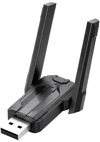 argtnayk Adaptador Bluetooth 6.0 para PC, adaptador USB Bluetooth, 150 m de alcance, Plug & Play, baja latencia, compatible con Windows 11 10 8.1 7