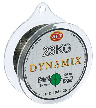 WFT Round Dynamix 600m geflochtene Angelschnur
