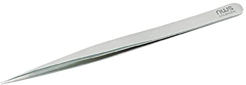 NWS 025D-140 - Pinzas precisión - puntas finas de 140 mm.