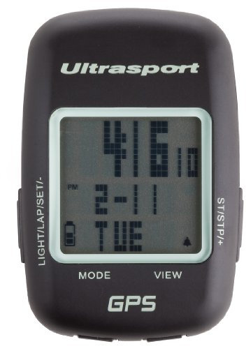 Ultrasport GPS-Fahrradcomputer NavBike 400 mit 2.4 Ghz inkl. Brustgurt