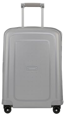 Samsonite S'Cure - Spinner S, Bagaglio a Mano, S (55 cm), 34 L, Argento (Silver)