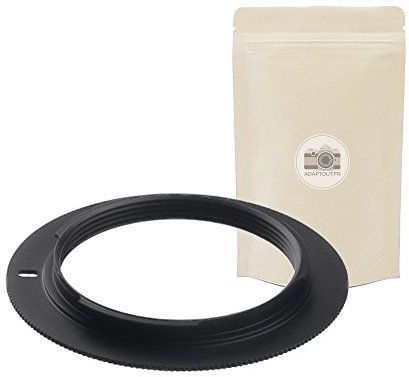 M42 AI - Anello adattatore per obiettivo M42 verso corpo macchina Nikon AI-F AI F - 100% in metallo - Adaptout marca francese