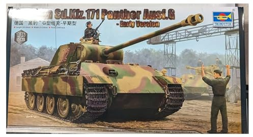 Trumpeter 1/16 Panzerkampfwagen V, Panther, Taglia unica, Farbig