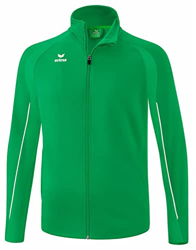 Erima unisex - vuxen LIGA STAR Polyesterträningsjacka (1032321), smaragd/vit, M
