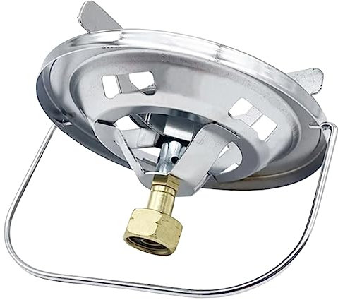 NAMOARLY Réchaud De Camping Portable à Gaz Cuisinière Extérieur Avec Adaptateur De Recharge Activités Plein Air Randonnée Et Escalade
