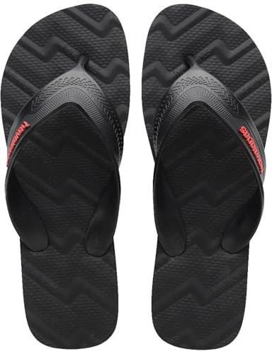 Havaianas Herr spår vågor tungor, svart, 41/42 EU