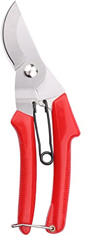 Sosoport Tijeras De Podar Inoxidable Diseño Profesional Mango Antideslizante Para Flores y Árboles Frutales