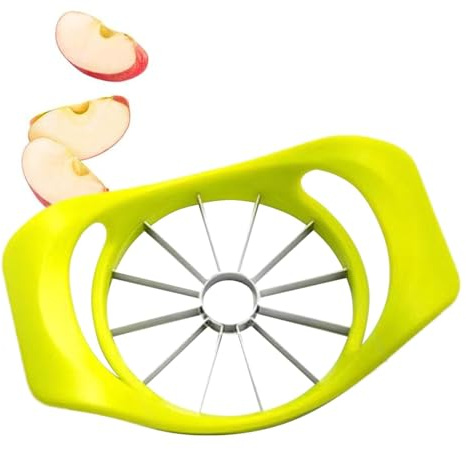 Tocciolatore di frutta per mele – separatore di frutta durevole da frutta manuale e snocciolatore | Affettatrice e snocciolatore multifunzione per frutta da cucina per pere, drago