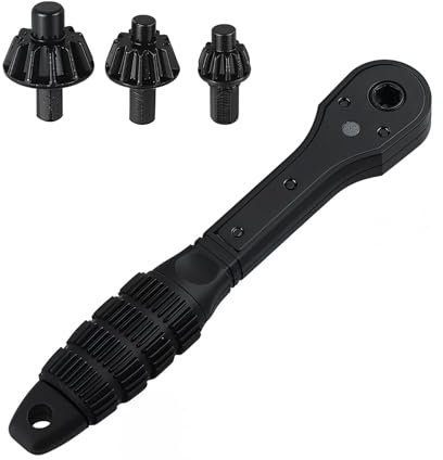 Chiave A Cricchetto Per Mandrino Trapano, Chiave Universale A Doppia Testa Di Ricambio Per Trapano, Chiave Inglese 2 in 1 Compatibile Con Trapani Elettrici E Utensili Elettrici (1set)