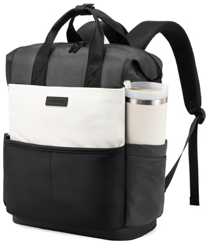 LOVEVOOK Rucksack Damen, Groß 15,6 Zoll Laptop Schulrucksack Teenager | Wasserdicht Tagesrucksäcke Backpack Women für Trinkflaschen, Lehrertasche Reiserucksack für Uni Büro