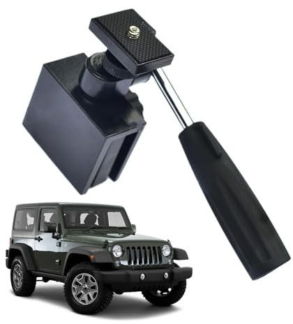 Window Car Mount for Camera Adjustable Car Window Bracket | Camera Accessories, 1/4 Inch Mounting Clip Adapter for Monocular Binocular Telescope Camera