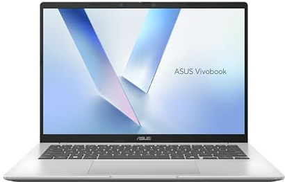 ASUS Vivobook 14 X1407QA#B0H25Q1S9M, Notebook con display 14 IPS, Anti-glare, 60Hz,Snapdragon® X X1 26 100 Processor,RAM 8GB, 256GB SSD, WIN11 Home, Argento