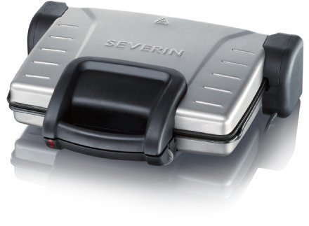 Severin KG 2389 Bistecchiera, colore: nero/argento