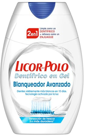 Licor del Polo - Pasta de dientes Blanqueador Avanzado + Enjuague Protección Completa - 75 ml
