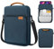 MoKo 9-11 pollici Tablet Sleeve Borsa Maniglia Custodia da trasporto con tracolla Adatto a 11 pollici iPad Air M3, iPad A16 2025, Pro 11, iPad 10/9/8/7th Gen, Tab S8/S9 11, Indaco