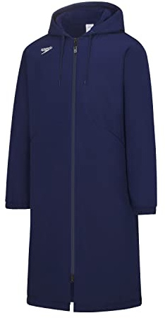 Speedo Standard Parka Jacket Fleece Lined Colors, 2.0 Team Navy, X-Small