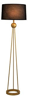 Lampadaire Industriel Lampe de plancher de trépied - lumière debout intérieur for salon et chambre à coucher - Stand contemporain avec ombre en tissu (ampoule non incluse) Lampe Sur Pied ( Color : A )