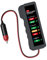digitaler Batterietester Autobatterietester kfz batterietester autobatterie tester Generator Batterietester für auto Batteriedetektor Akku Dynamo Zigarettenanzünder rot