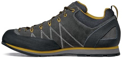 SCARPA Men's Crux Lightweight Suede Leather Approach Shoes for Hiking & Walking