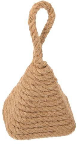 SHINEOFI Weighted Chic and Door Stop Ball Decorative with Woven Rope Design Made of Cotton and Linen Creative Door Stopper Home Suitable for Houses and Offices, Wide Range of Applications