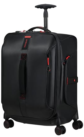 Samsonite Paradiver Light - Spinner S, Handbagage, 55 cm, 48 L, Svart (Black)