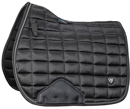 Shires ARMA Eltar Satin GP Saddlecloth - Black 17-18
