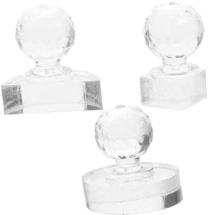 SMASOLO 3 Piezas Herramientas de Prensado Cosmético Molde para Sombras y Rubor Sellador de Polvo Compacto para Maquillaje Ojos Molde Reparador de Sombras con Diseño Práctico