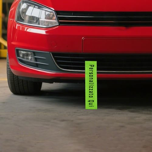 Corda di Traino Auto Personalizzata – Cinghia Decorativa per Gancio Traino, Accessorio Universale per Auto, SUV e Rimorchi, Cavo di Traino e Funi di Traino in Stile Racing