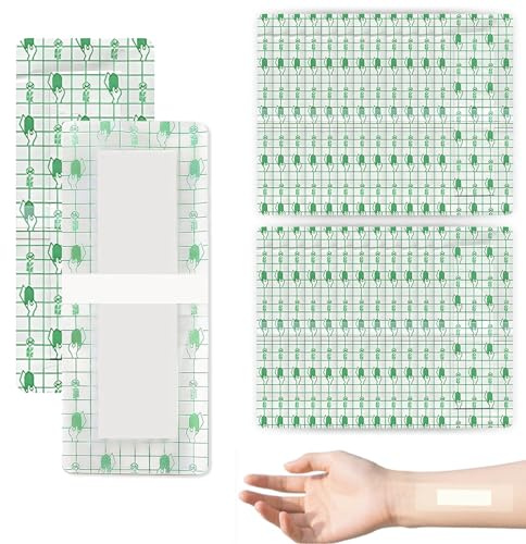 25 PCS Wasserfeste Pflaster,25x10cm Duschpflaster Wasserfest Groß Nach Op | Wundpflaster Groß,Wasserdichte Pflaster,Zum Schwimmen Sport und Hautschutz