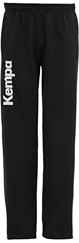 Kempa Torwart-Hose für Handball-Spieler, Torhüter-Hose, Sporthose für Handball-Torhüter, Unisex für Herren, Damen, Jugendliche, Kinder, schwarz, 152 EU