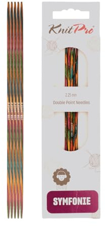 KnitPro Symfonie Double Pointed Needles 6 (15cm) | 2.25mm