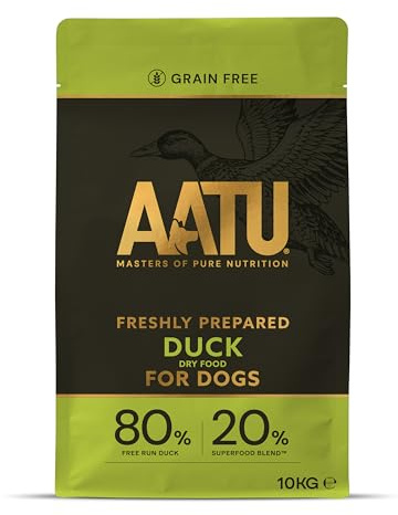 AATU 80/20 Dry Dog Food Torr Hundfoder, 10 kg